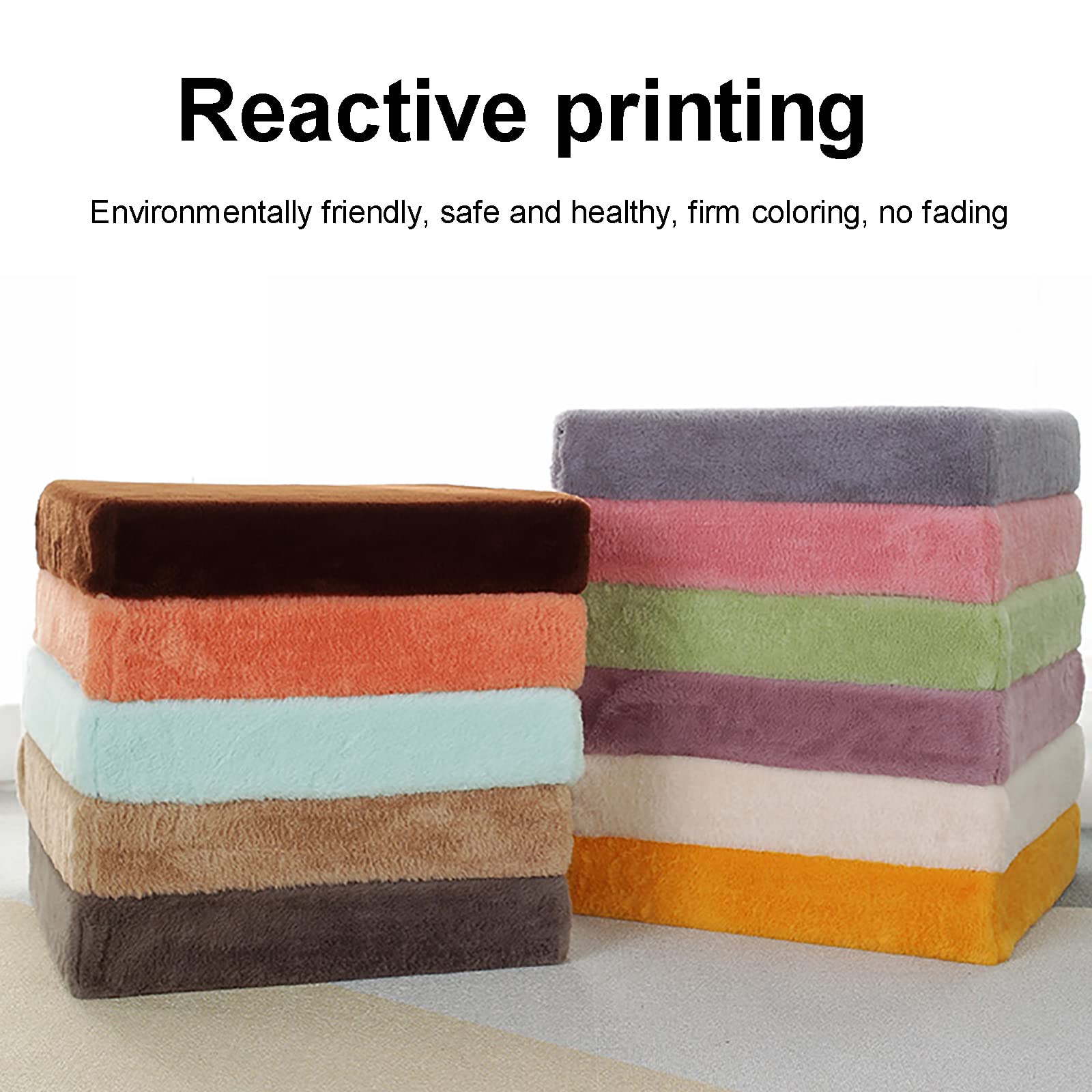 Moderno Cuscino per Seduta,Peluche Quadrato Antiscivolo Cuscino per Sedia Comfort Morbido Cuscino per Sedile Fodera Lavabile, Tinta Unita Memory Foam Cuscino per Sedia per Cucina Sala da Pra