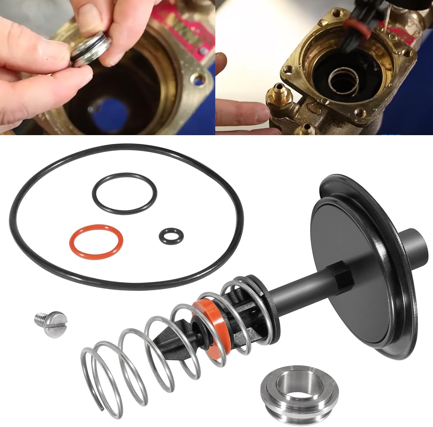 0887785 RK 009M2-VT Total Relief Valve Repair Kit Fit for 1" LF009M2, 009M2 Backflow Preventers, 009 & LF009 Reduced Pressure Zone Assembly