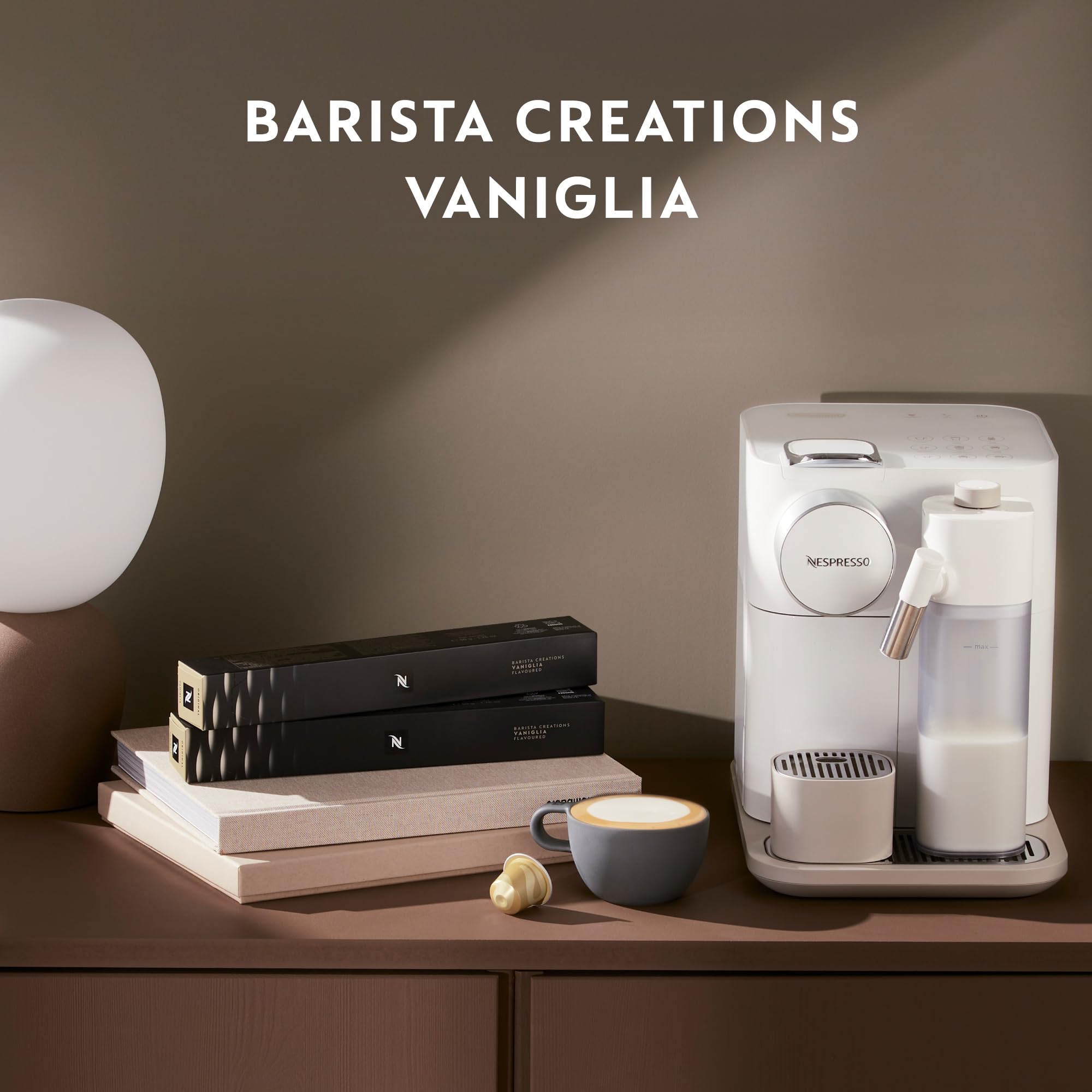 NESPRESSO ORIGINAL Vaniglia 100 Kaffeekapseln | Arabica Kaffee, Vanille Aroma, Ideal für Lungo & Cappuccino