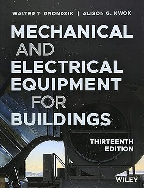 MECHANICAL AND ELECTRICAL EQUIPMENT FOR BUILDINGS 13ED (HB 2019)