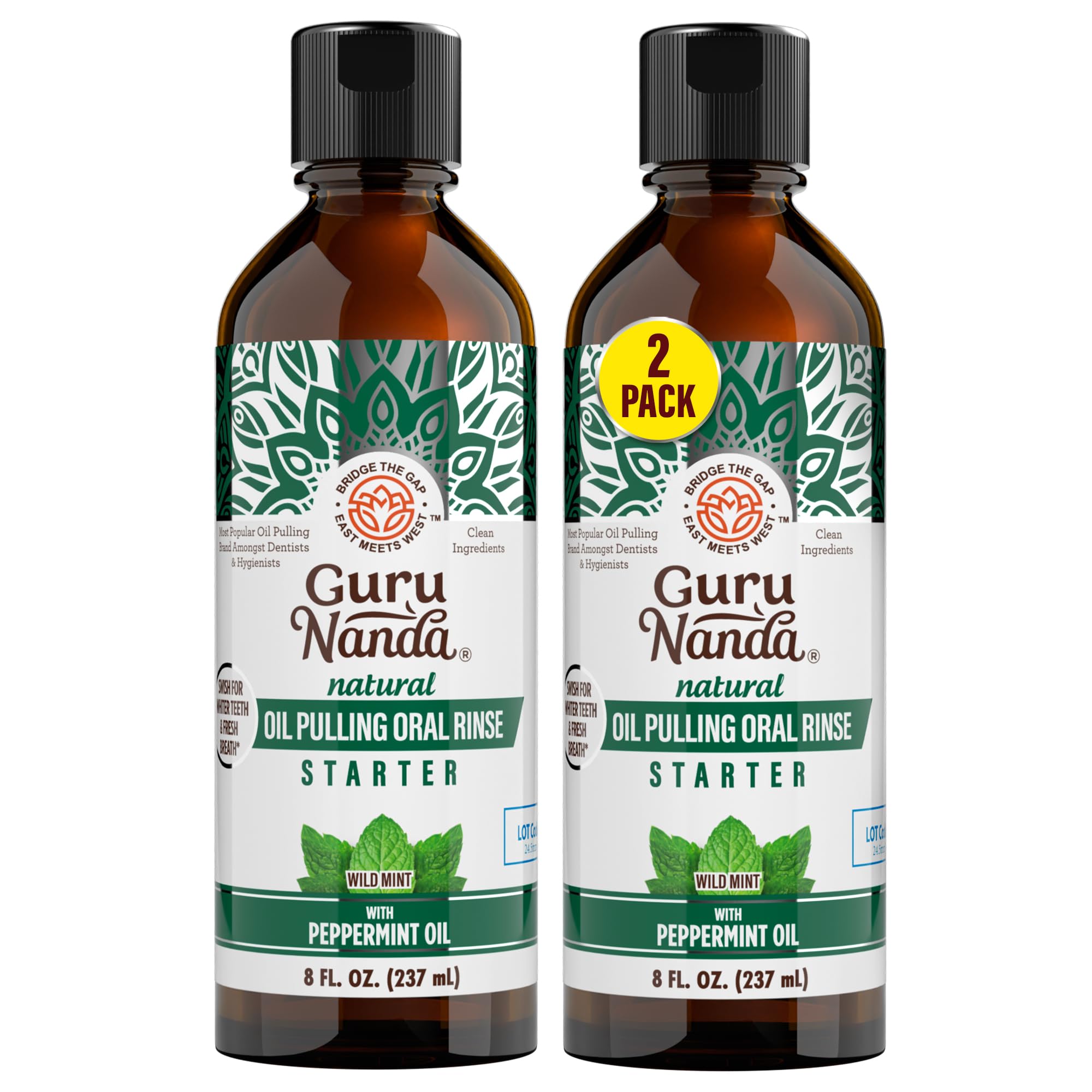 GuruNanda Starter Pulling Oil Mouthwash