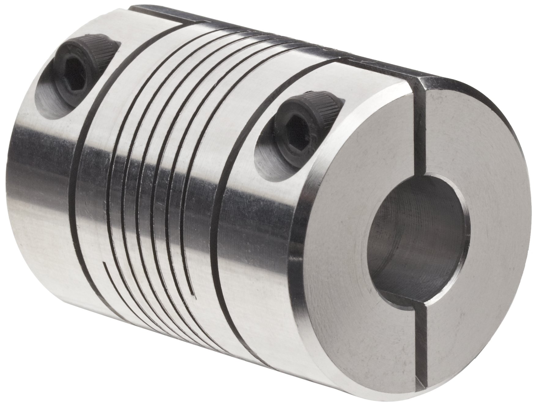 Huco 725.19.2222.Z Size 19 Multi-Beam Coupling, Aluminum, Inch, 0.236