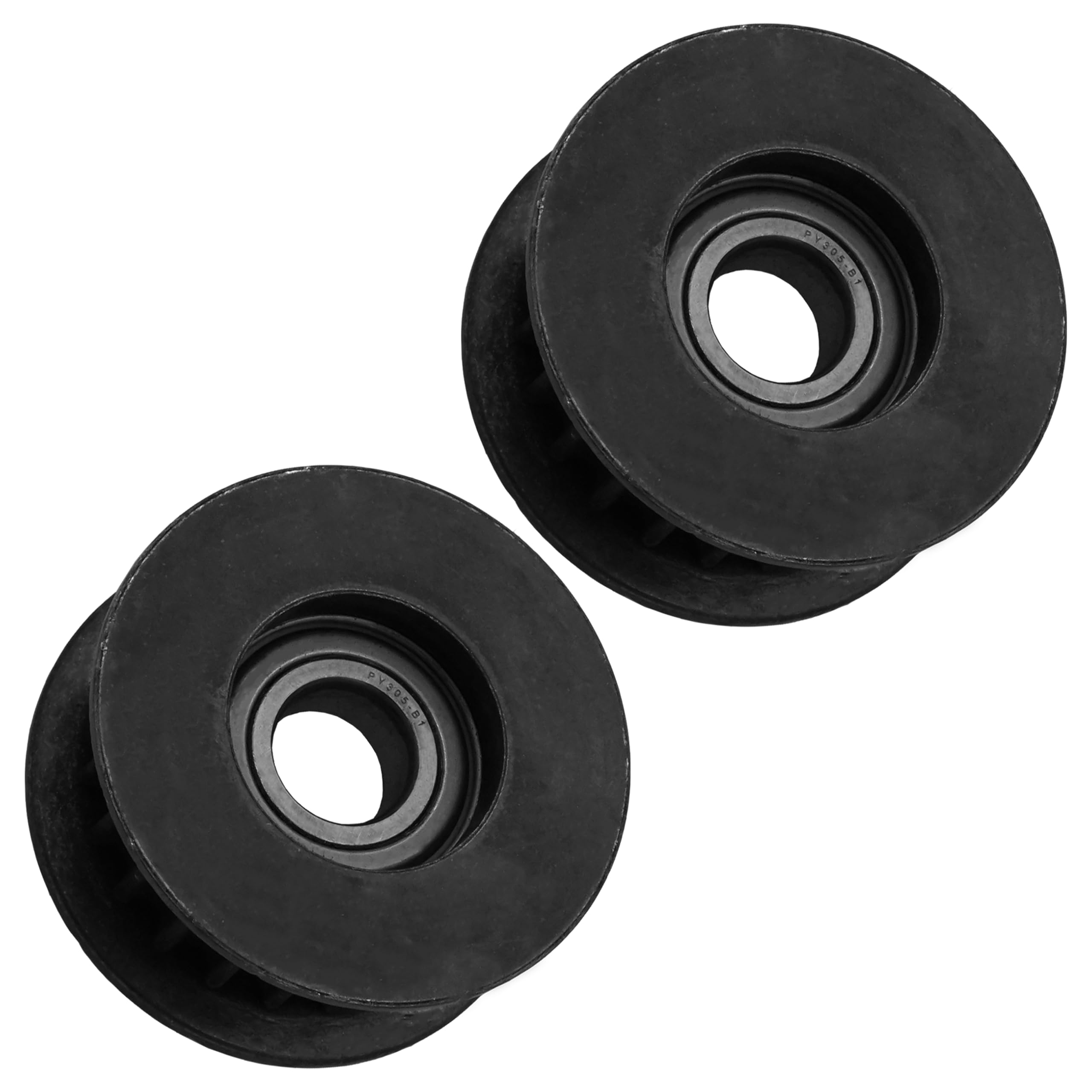 Caltric AM129750 Drive Belt Pulley Compatible with John Deere GT235E GT245 LT180 GT225 LT155 LT166 LT160 LT170 GT235 LT170 GX355 X324 LT133