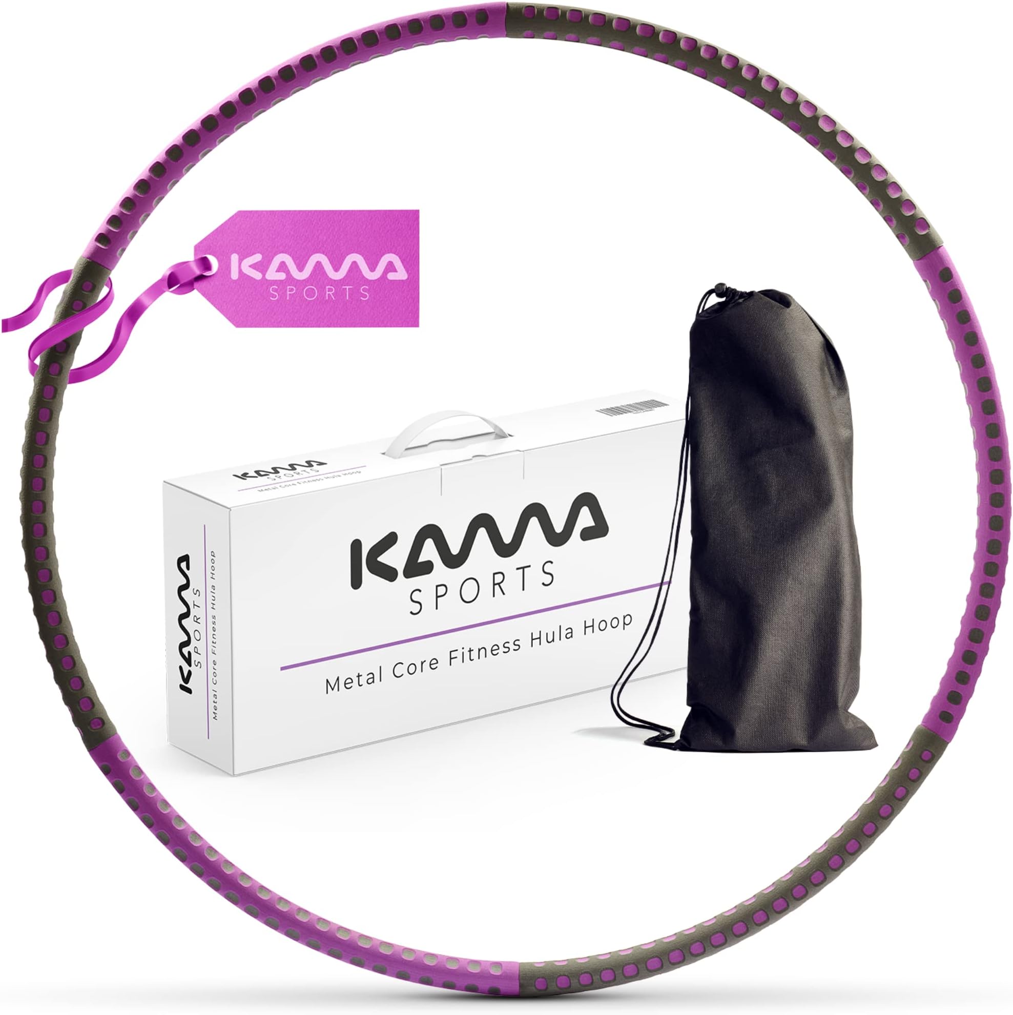 Fitness Hula Hoop Metalcore Advanced (Purple/Grey)