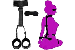 Bondaged Restraints Sex Spreaders Queen Bed Set: Your Ultimate Submissive Submission Kit