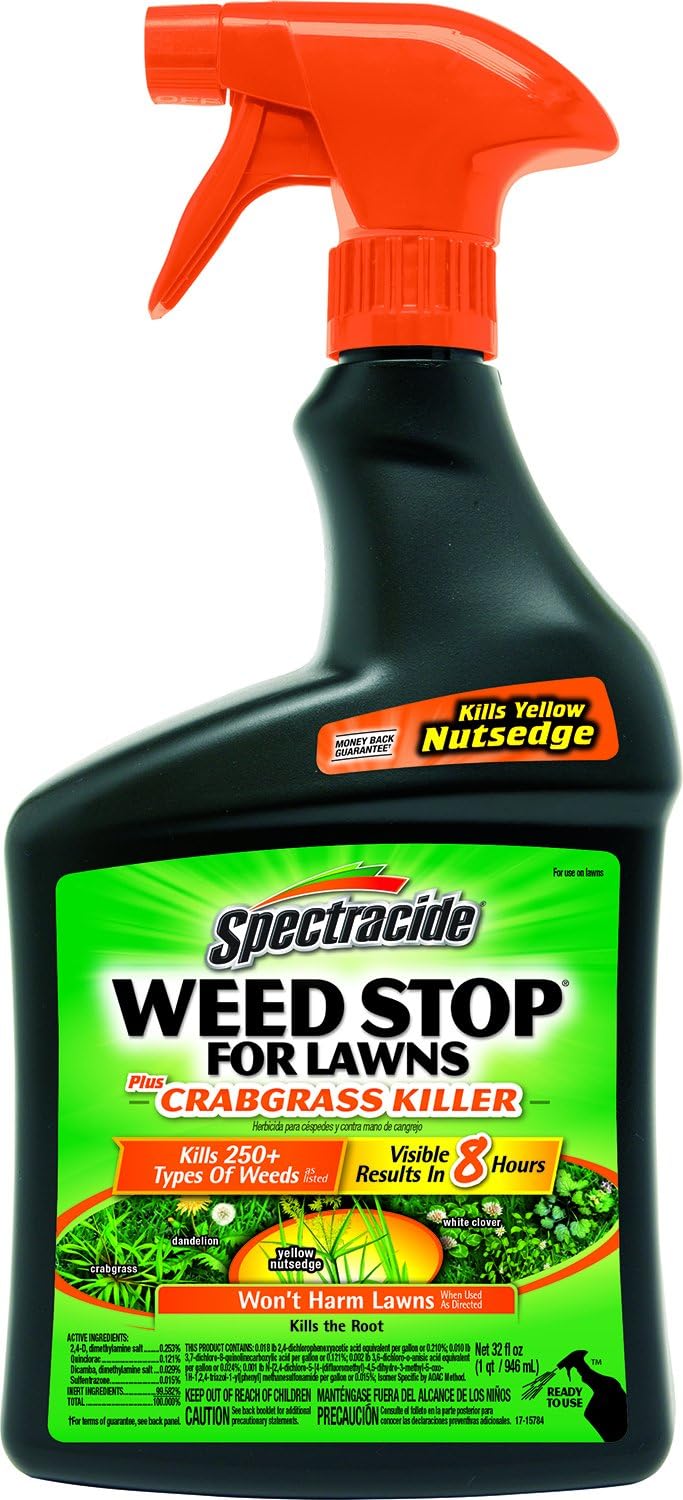 Spectracide Weed Stop For Lawns Plus Crabgrass Killer
