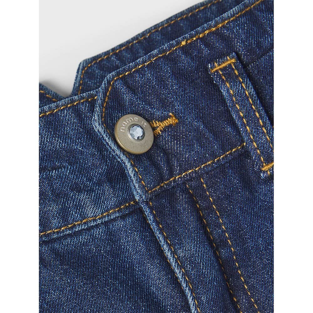 NAME IT Nkfbella Hw Mom An Jeans 1092-do Noos Jeans Niñas