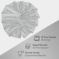 Vista 4 de Tiras de blanqueamiento dental retrógrado, peróxido de hidrógeno, blanqueamiento dental de primera calidad, kit de blanqueamiento dental sensible