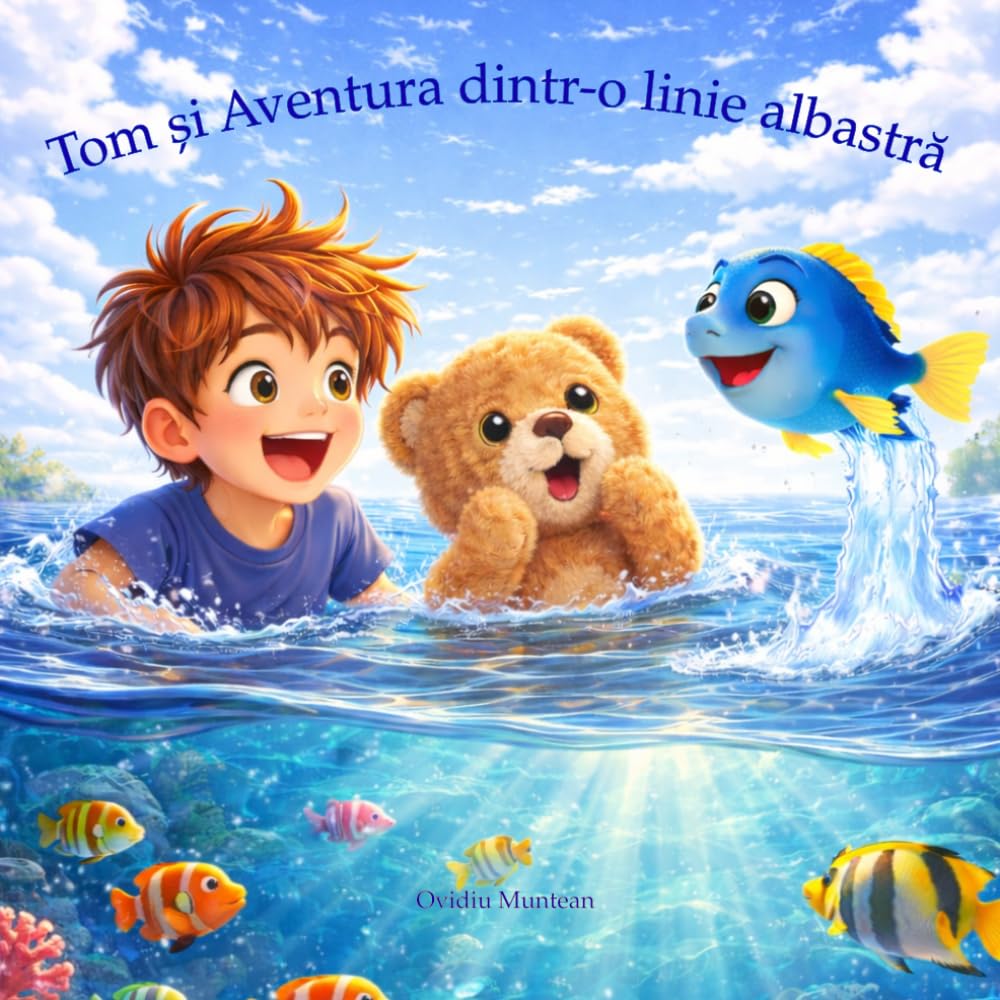 Tom și aventura dintr-o linie albastră (Aventurile lui Tom)