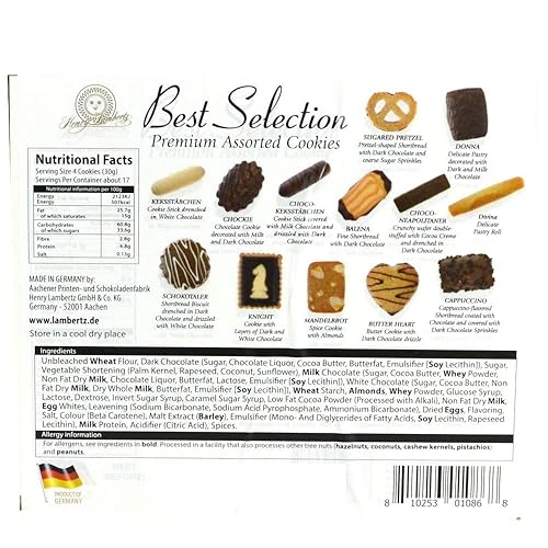 Miniatura 2 de Lambertz Galletas surtidas premium, 17.6 onzas