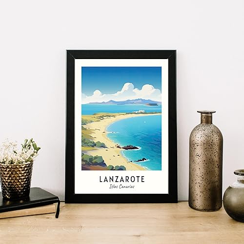 Miniatura 2 de Lanzarote Travel Print, Lanzarote - Islas Canarias