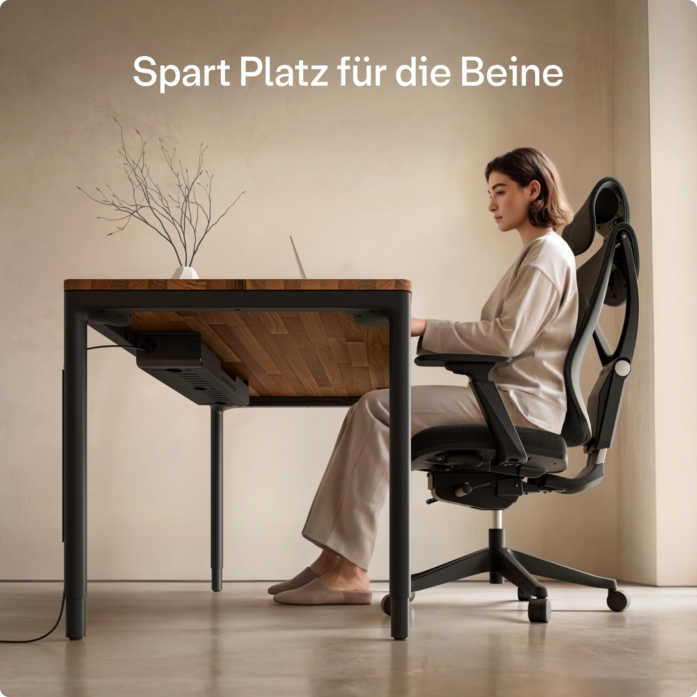Cable Management Pro Untertisch-Kabelmanagement mit Steckdosenleiste, Stahl-Kabelorganizer mit magnetischer Abdeckung, belüftetes Design, einfache Montage