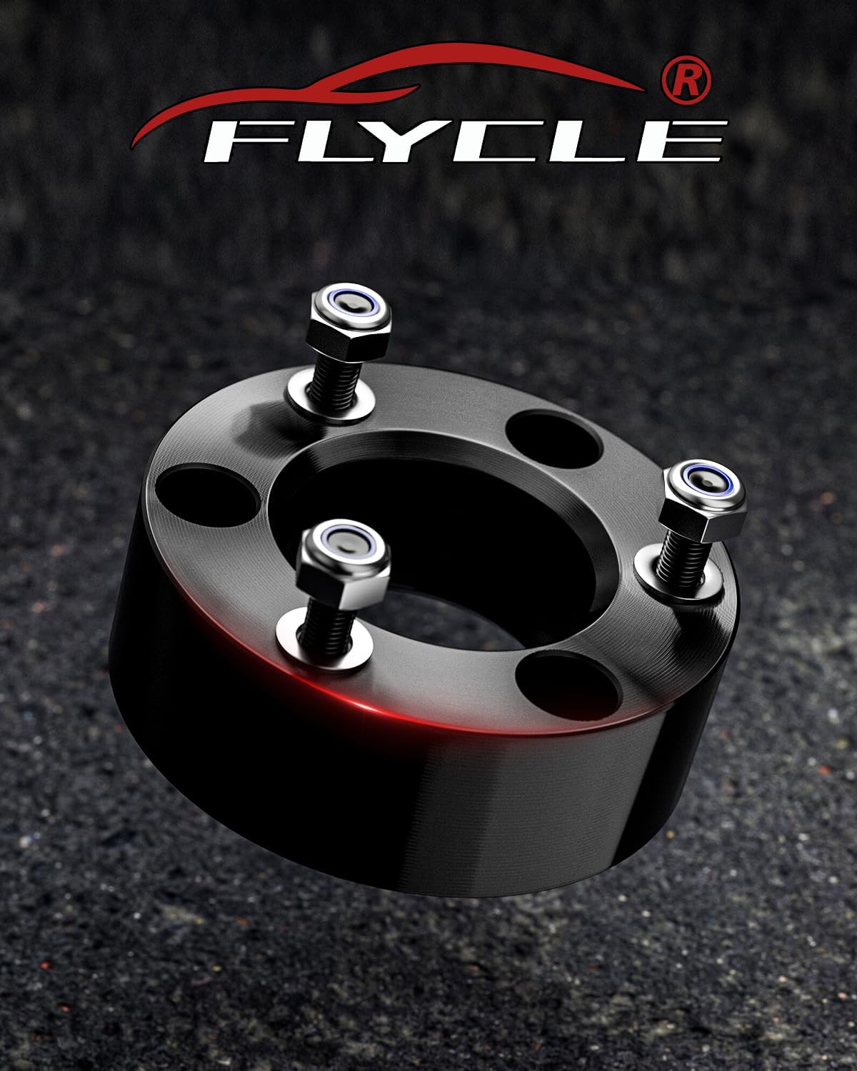 FLYCLE 3 inch Front Leveling Lift Kits for 2004-2026 F150 2WD 4WD, 3'' Forged Front Strut Spacers Compatible with F150