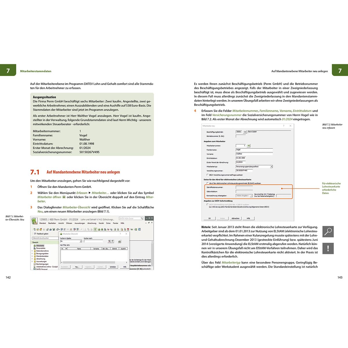 Lohn- und Gehaltsabrechnung mit DATEV Lohn und Gehalt comfort: Ihr Lernbuch mit kompaktem Praxiswissen