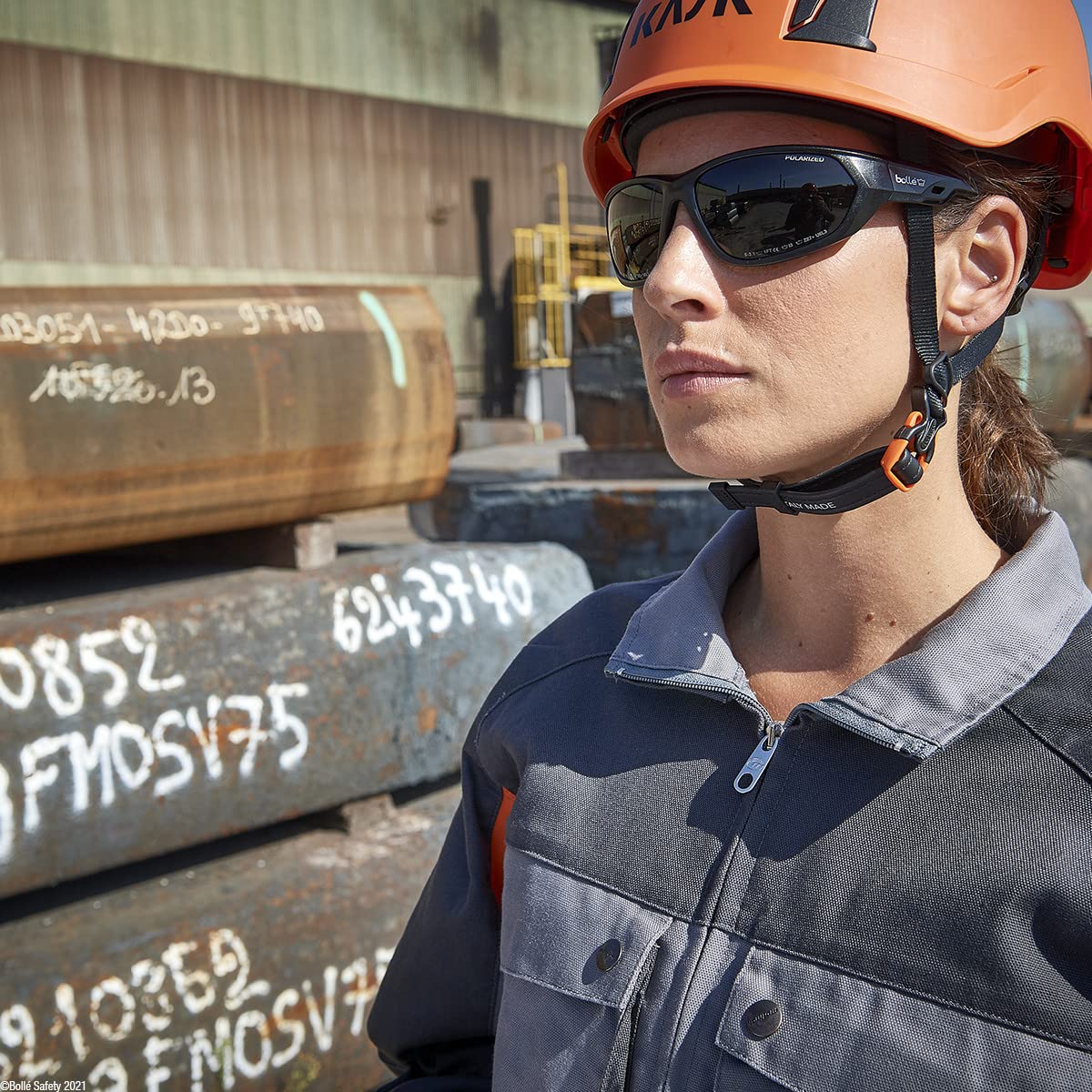 Bollé Safety PSSKOMEP01 KOMET Sicherheitsbrille, Bügel aus PC, polarisiert, kratzfest