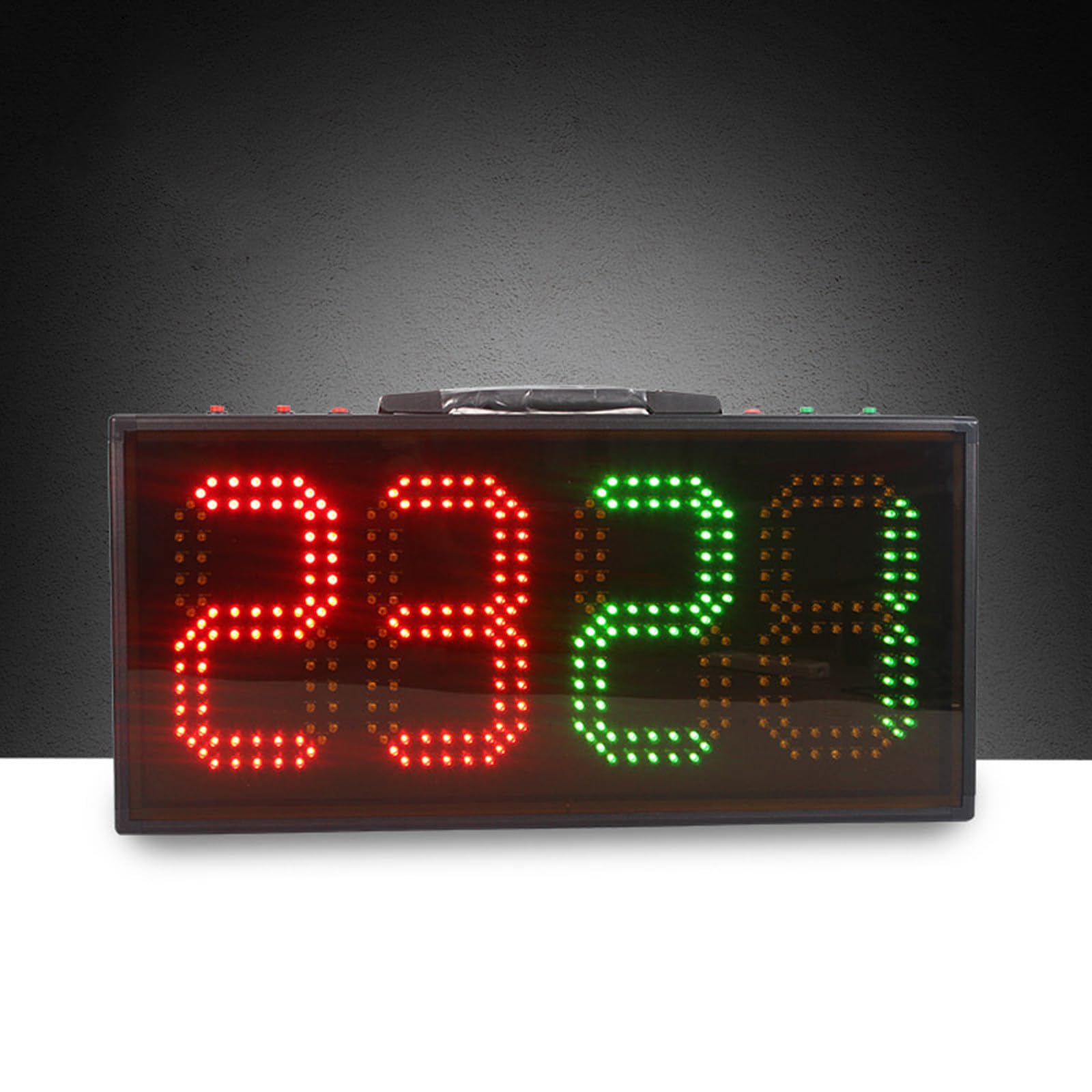 Elektroniczna tablica zastępcza do piłki nożnej Jednostronny/dwustronny elektroniczny wyświetlacz LED Sprzęt do gry w piłkę nożną,Double-sided-display