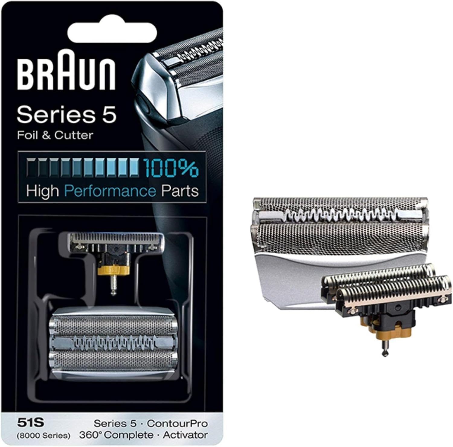 BRAUN F/C51S-4 2個セット Amazon | 【正規品】 ブラウン シリーズ5 / 8000シリーズ対応 網