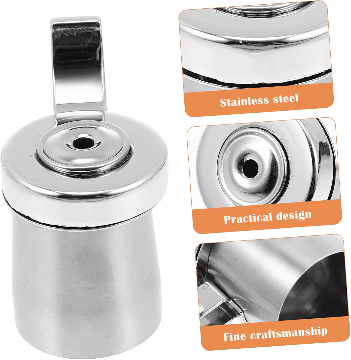 INOOMP Stainless Steel Kettle Whistle Spout Replacement Nozzle Kitchen Kettle Accessory for Boiling Water Easy to Use Whistling Feature for Teakettle Sound