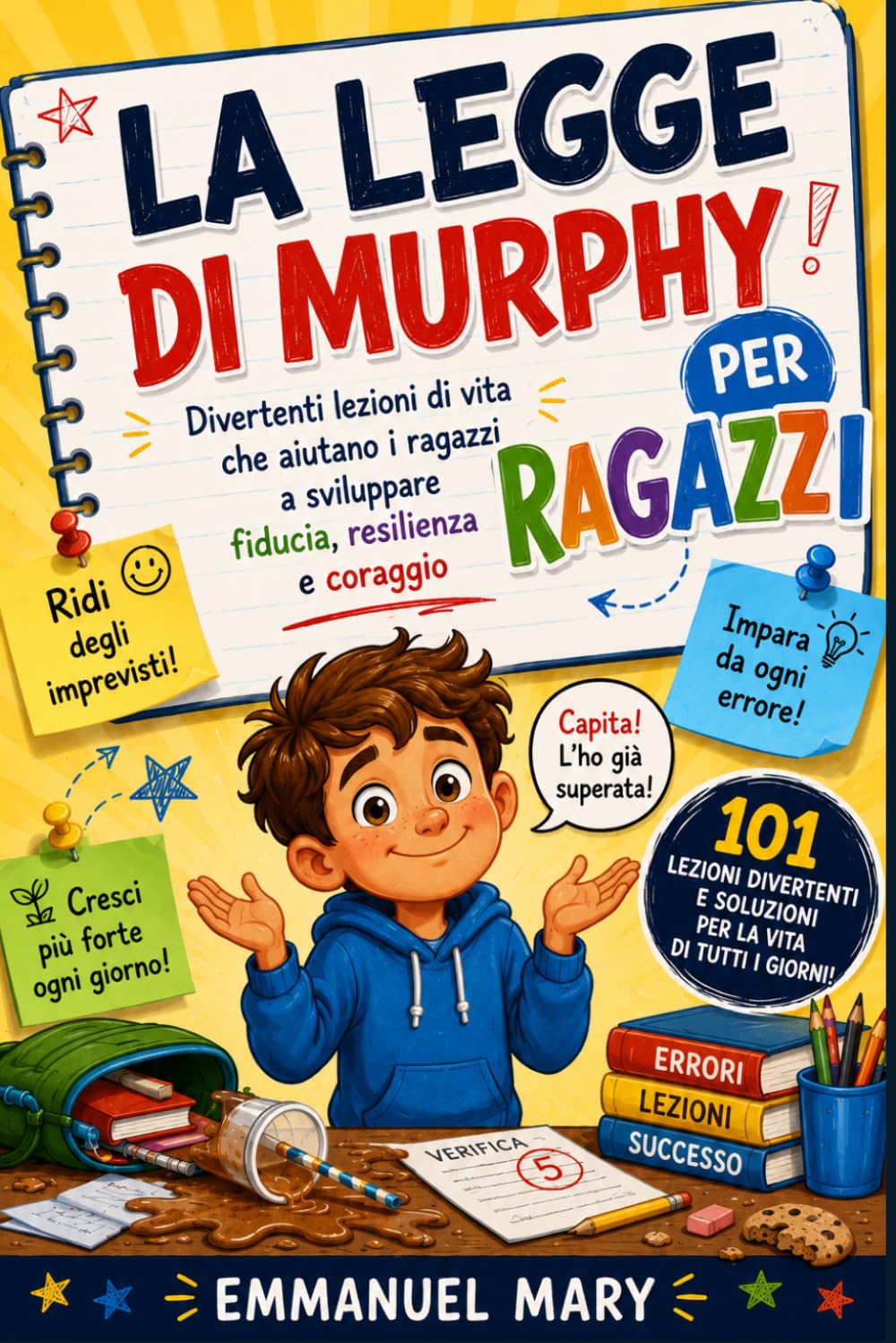 LA LEGGE DI MURPHY PER RAGAZZI: Divertenti lezioni di vita che aiutano i ragazzi a sviluppare fiducia, resilienza e coraggio