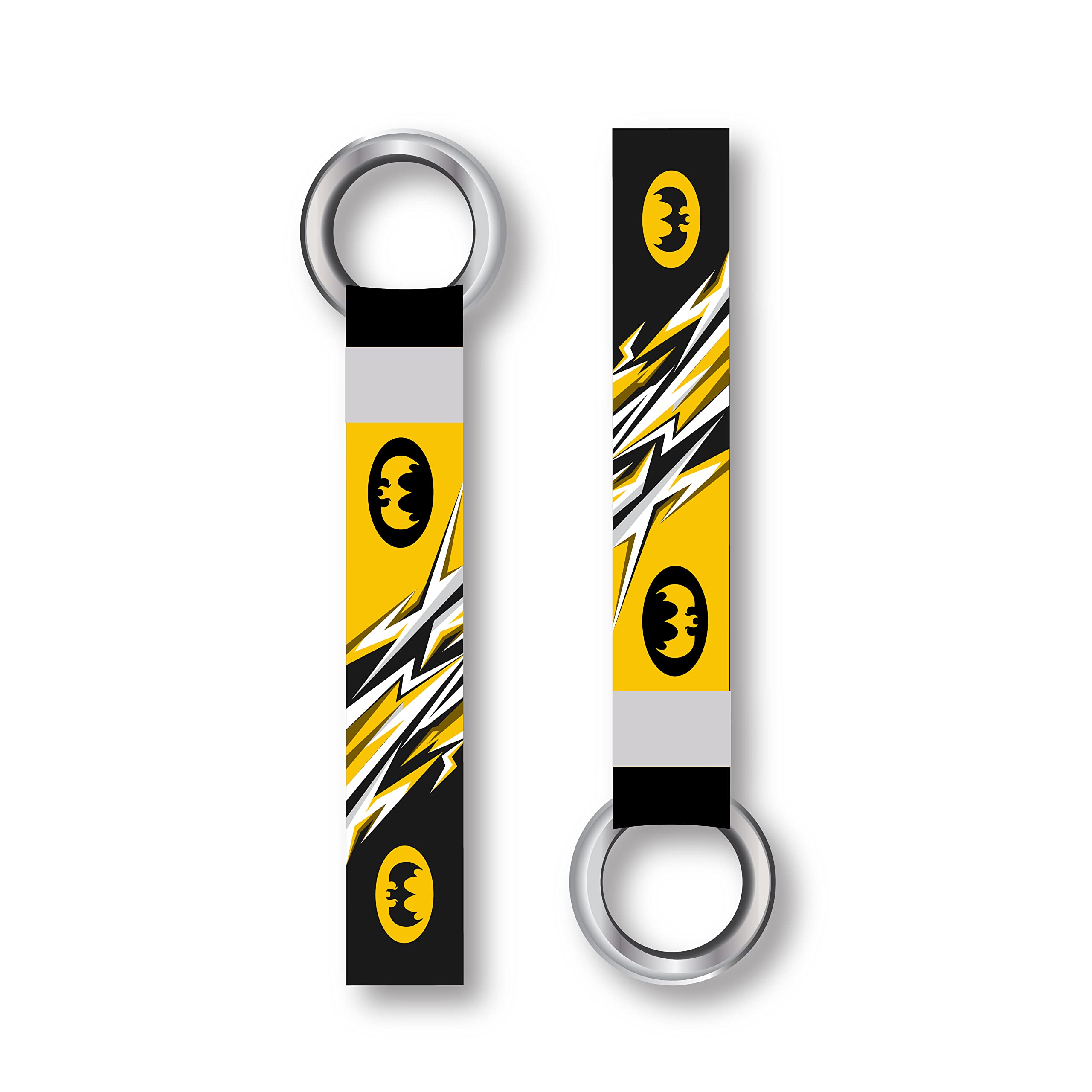 SIGNOOGLE1 Pcs Cartoon Theme Lanyard keychain Holder Compatible For All Bikes Car Key Holder Key Tag Multicolored (6 x 1 Inches)