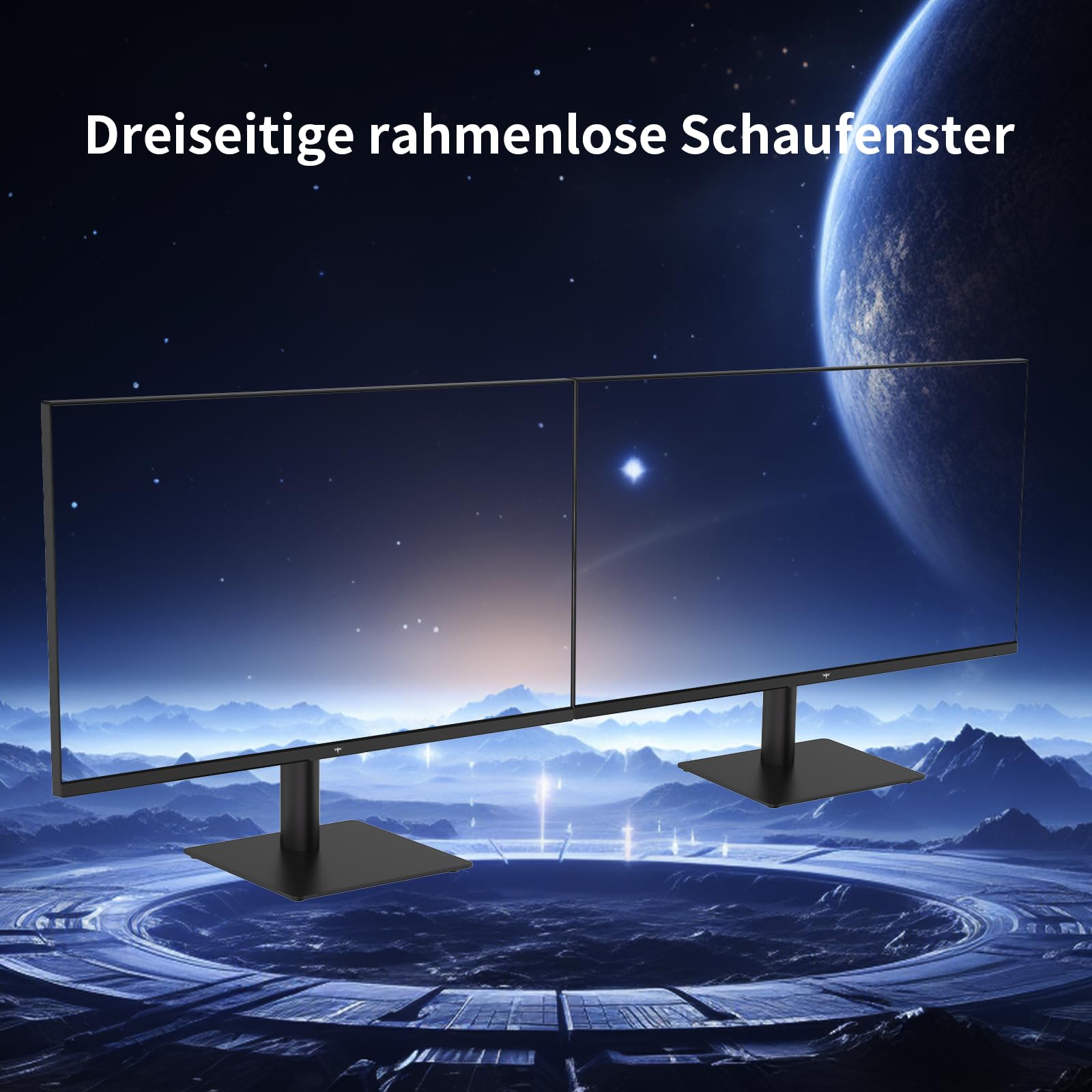 KTC 27 Zoll QHD 2K 100Hz IPS Monitor, 96% DCI-P3, 126% sRGB, VESA 75x75mm, 350 cd/m², Adaptive Sync