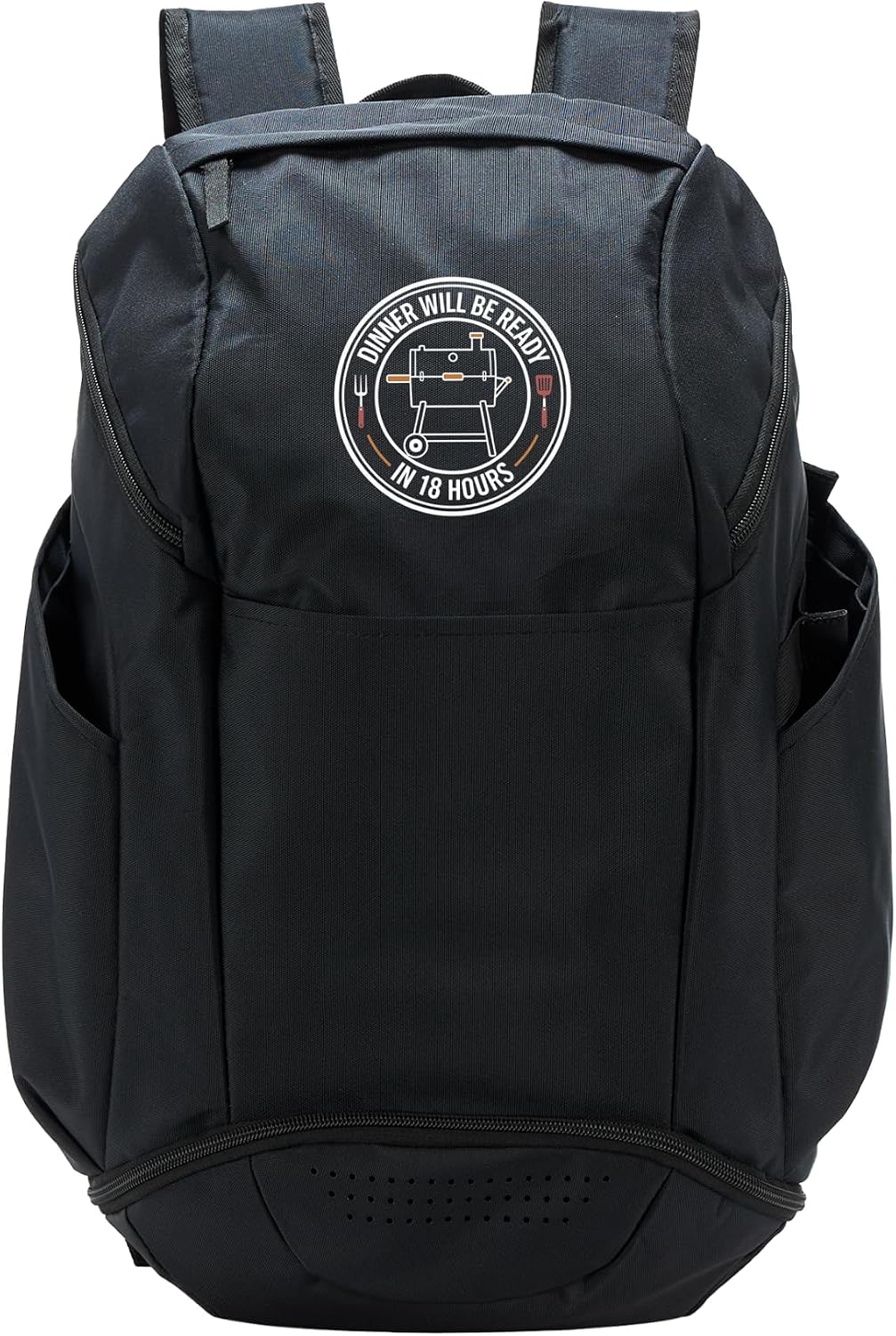 BBQ Dad, Dinner Will Be Ready In 18 Hours, Smoking Meat Sport Backpack