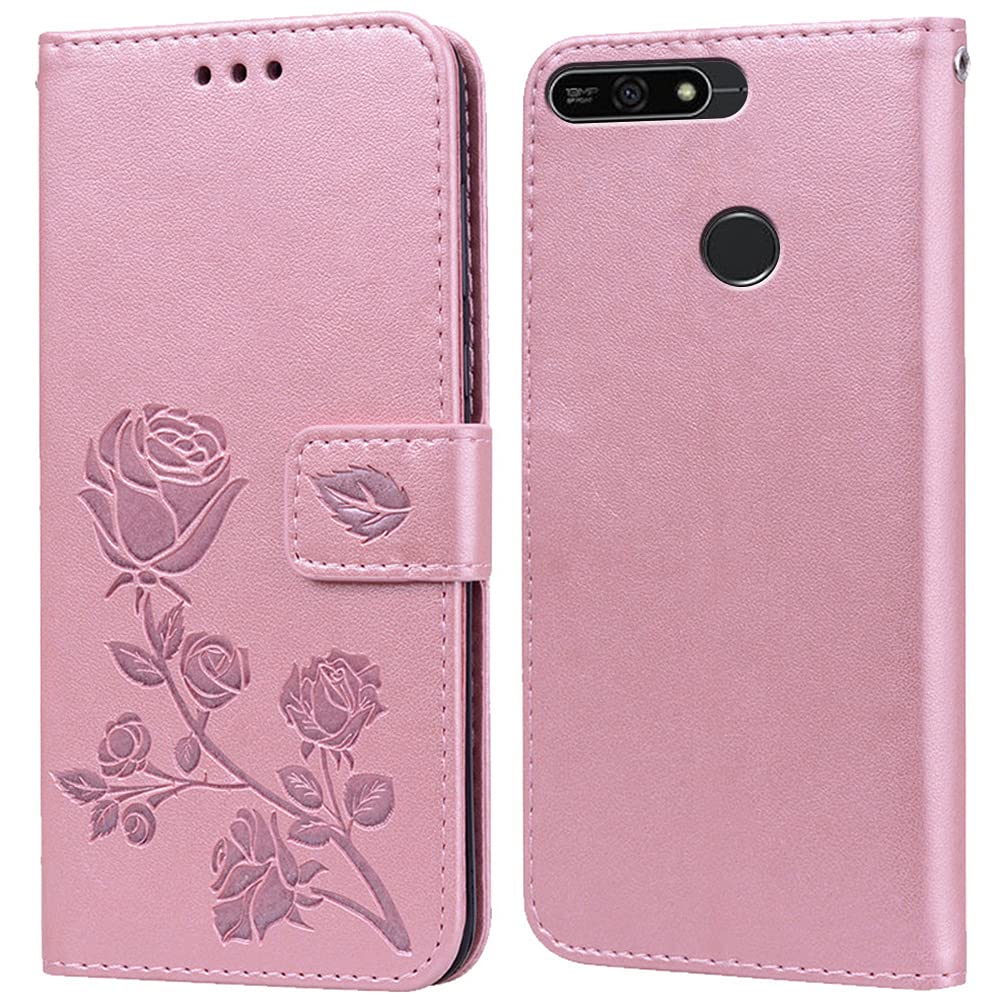 Pkqtop Phone Case For Huawei Y6 2018 Honor 7a Kickstand