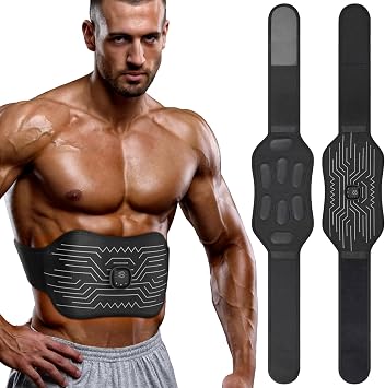 FDA Cleared - Abs Stimulator Muscle Toner White
