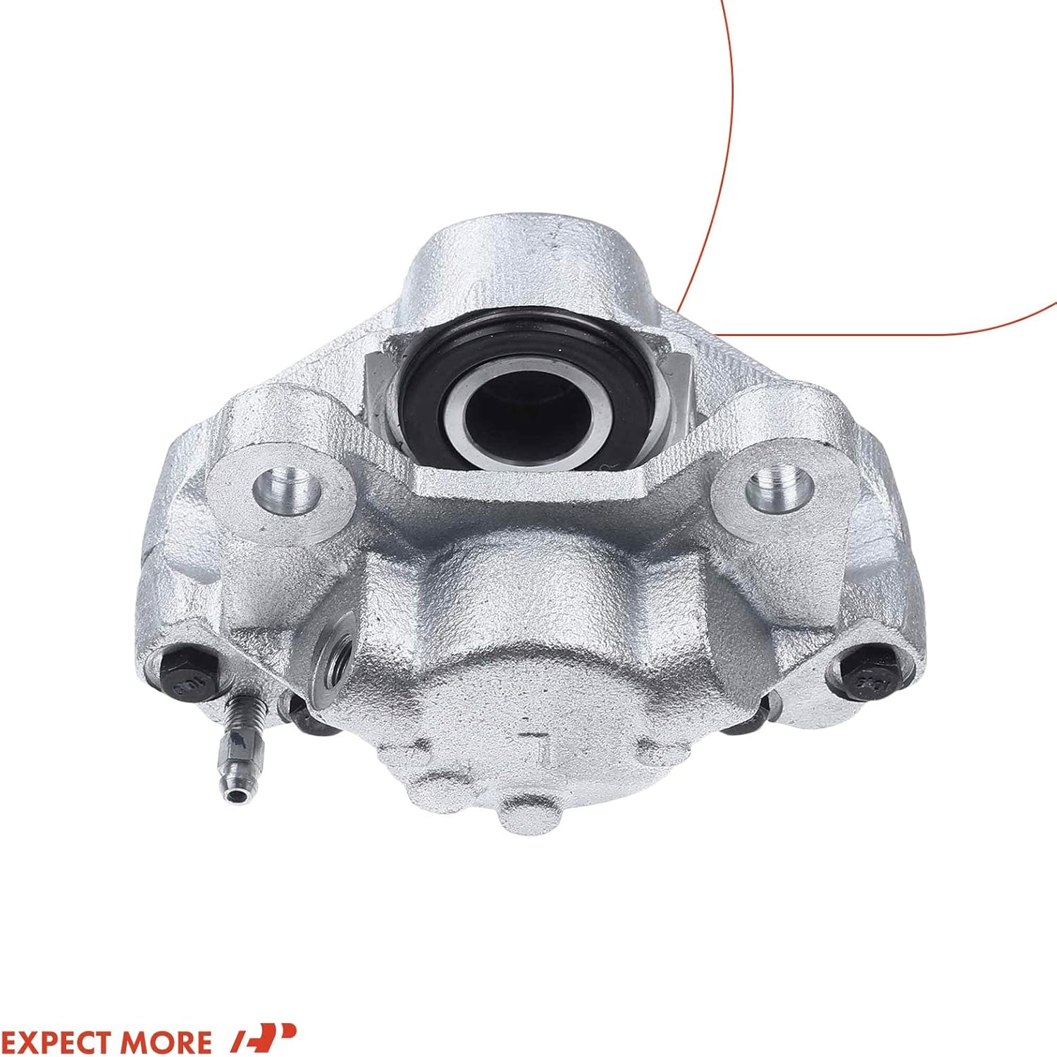 A-Premium Disc Brake Caliper Assembly Without Bracket Compatible with Select Volvo Models - 740 1985-1992, 745 1985, 760 1983-1990, 940 1991-1995, 960 1992-1997 - Rear Left Driver Side