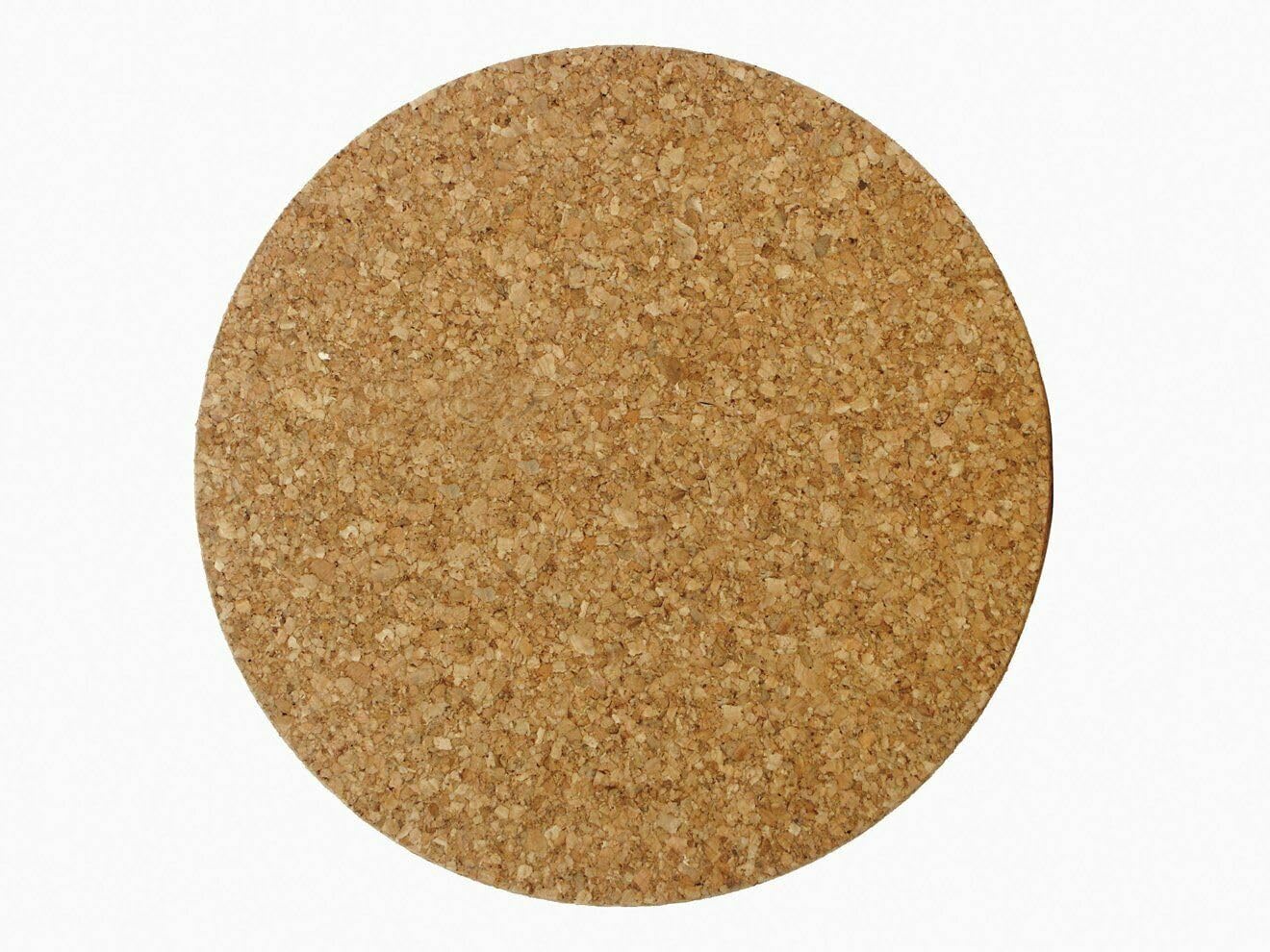Linden Sweden Jonas 3-Pack Trivet Set - Round Cork, Water Absorbent - Perfect for Plants, Hot Pots, Pans, Mugs, and Glasses - 5 1/2", 6 1/2", 9 1/2"