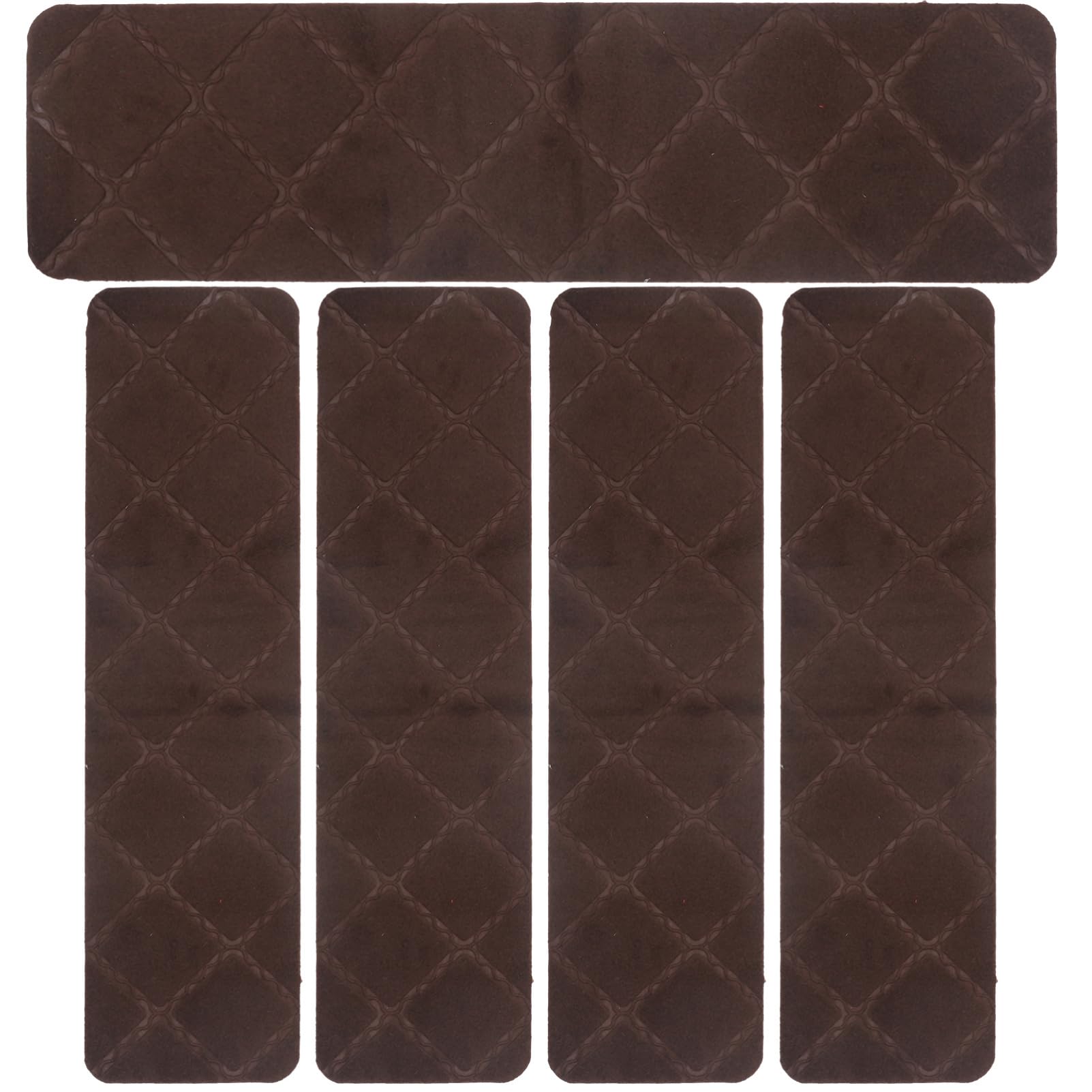 Moquette pour marches anti-dérapante lot de 5 tapis escalier bois