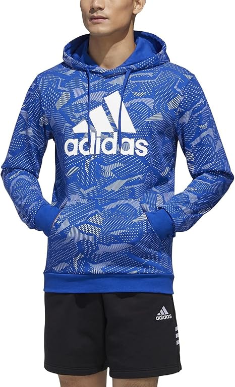 Amazon.co.jp: Adidas IXW39 Men's Essentials Sweatshirt, All Over
