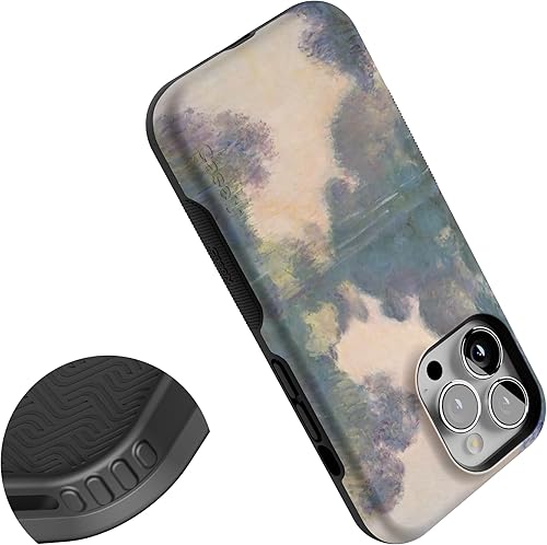 Vista 581 de Casely iPhone 13 Pro Case Compatible with MagSafe Blue Marble Case
