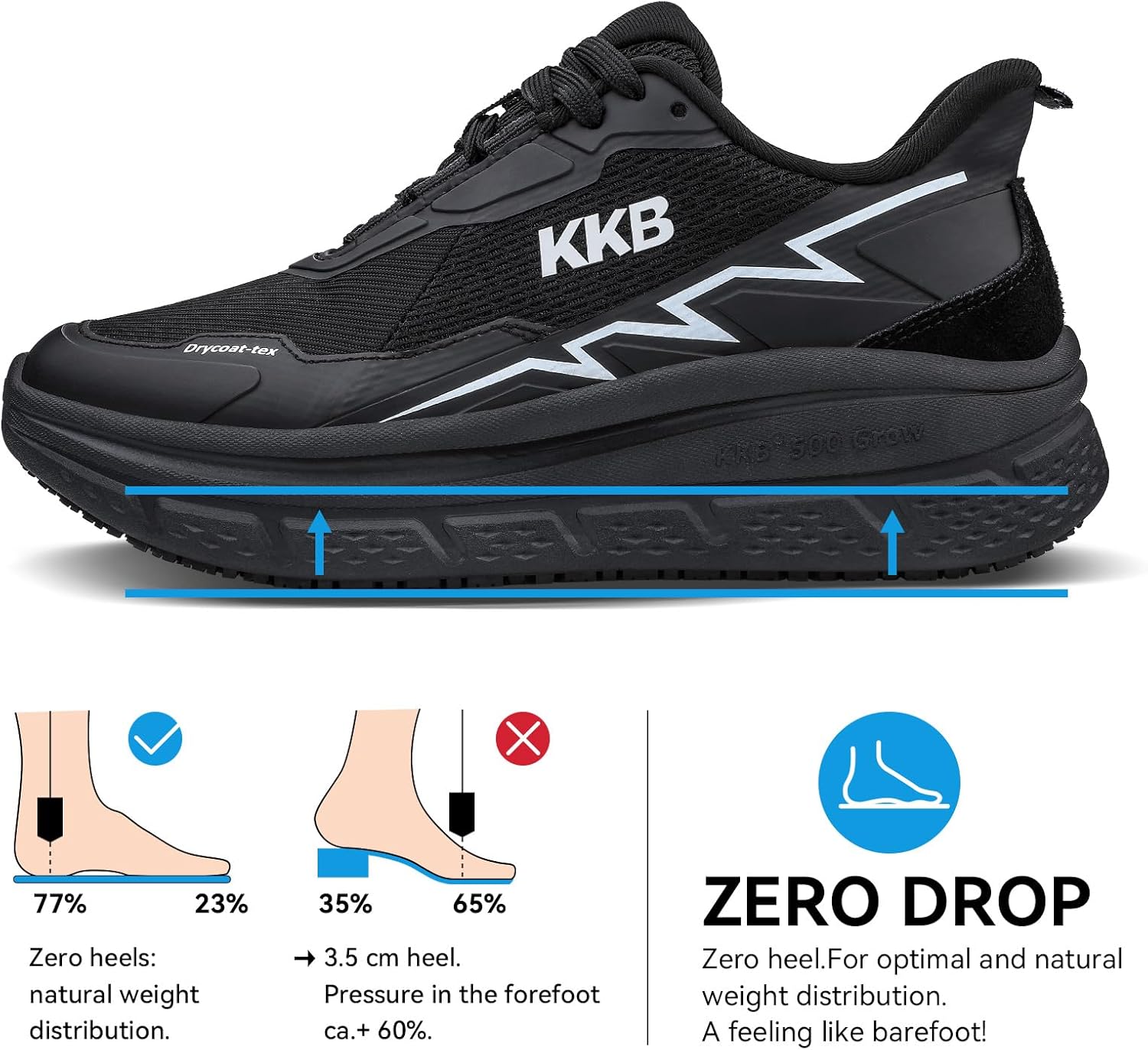 Non Slip Work Shoes Women Slip-On Walking Shoes for Women Waterproof Sneakers for Restaurant Kitchen Nursing with Arch Fit Support Orthopedic - Image 5