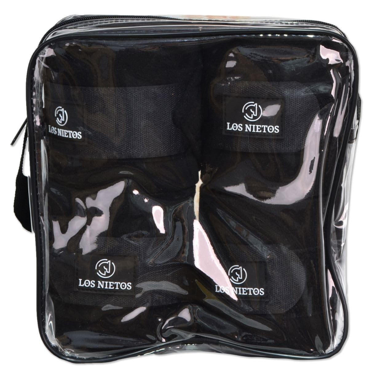 Vendas polares Extra Los Nietos Dressage | Set de 4 | Color Negro | Equipamiento para el caballo | Producto de Guarnicionería para Hípica y Doma Los Nietos