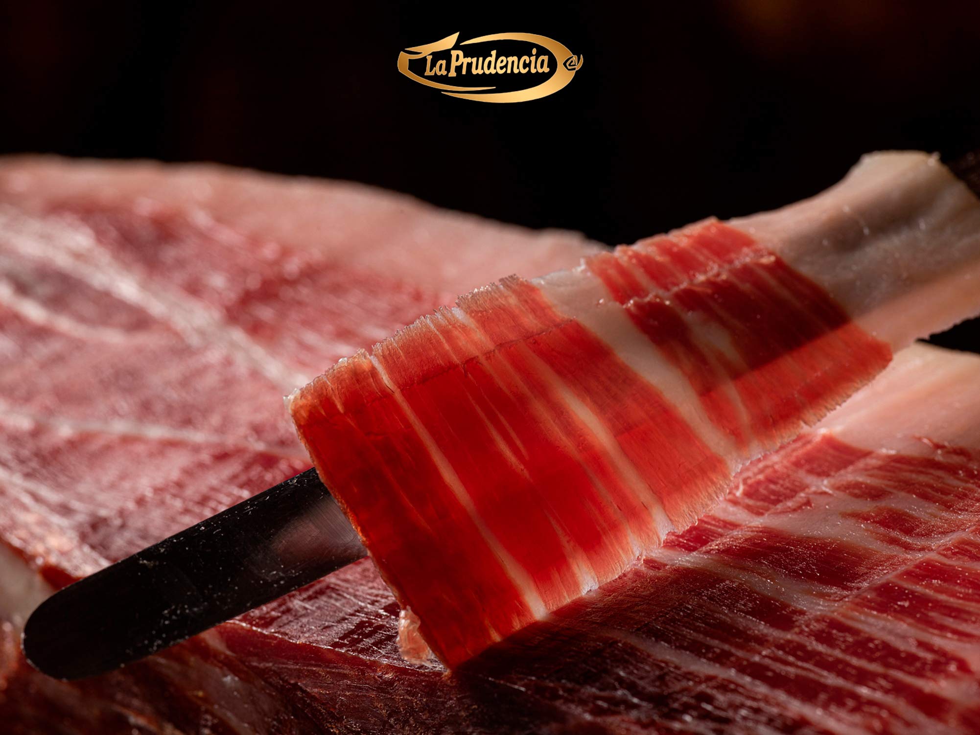 La Prudencia - Jamón de bellota Ibérico - Origen Extremadura - 48 Meses de curación (7 a 8 kg)