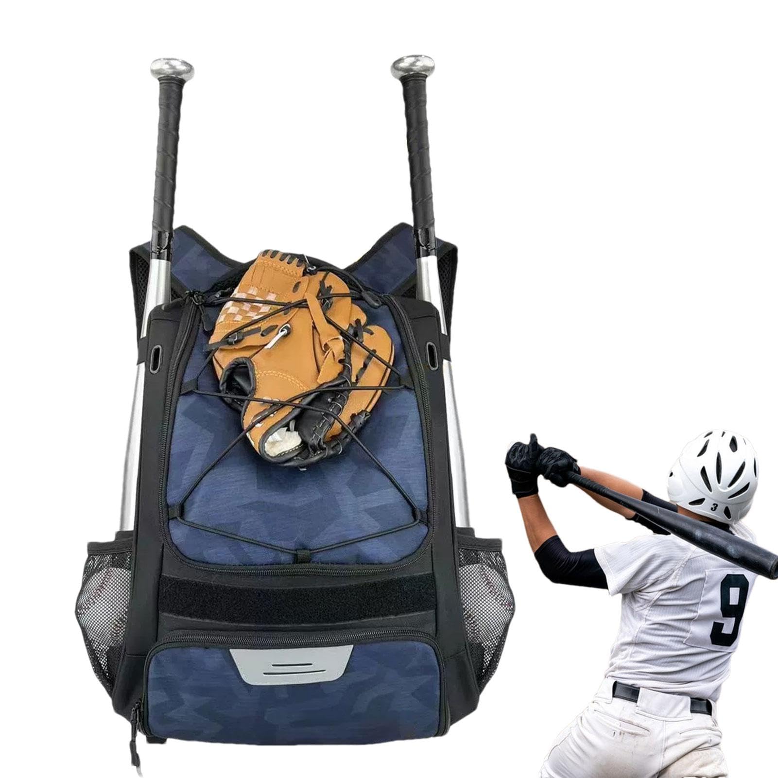 Sac à Dos de Baseball pour Jeunes Léger avec Compartiment Séparé pour Chaussures