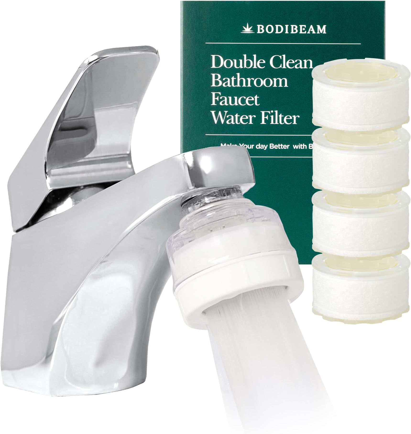 Bathroom Sink Filter and Replacement Set, Sink Water Filter, Sink Filter Water Faucet, Vitamin C Filter, Sink Filter for Skin, for 6 Months Set, Mothers Day Gifts