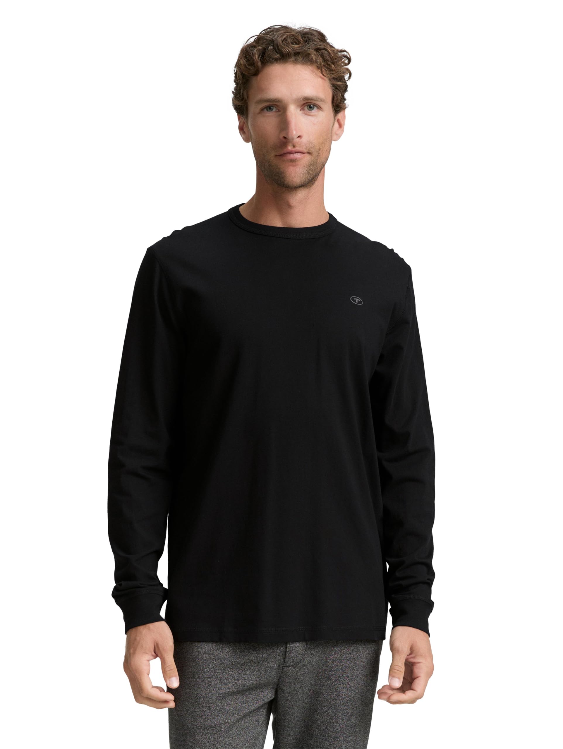 Tom Tailor Herren Longsleeve T-Shirt