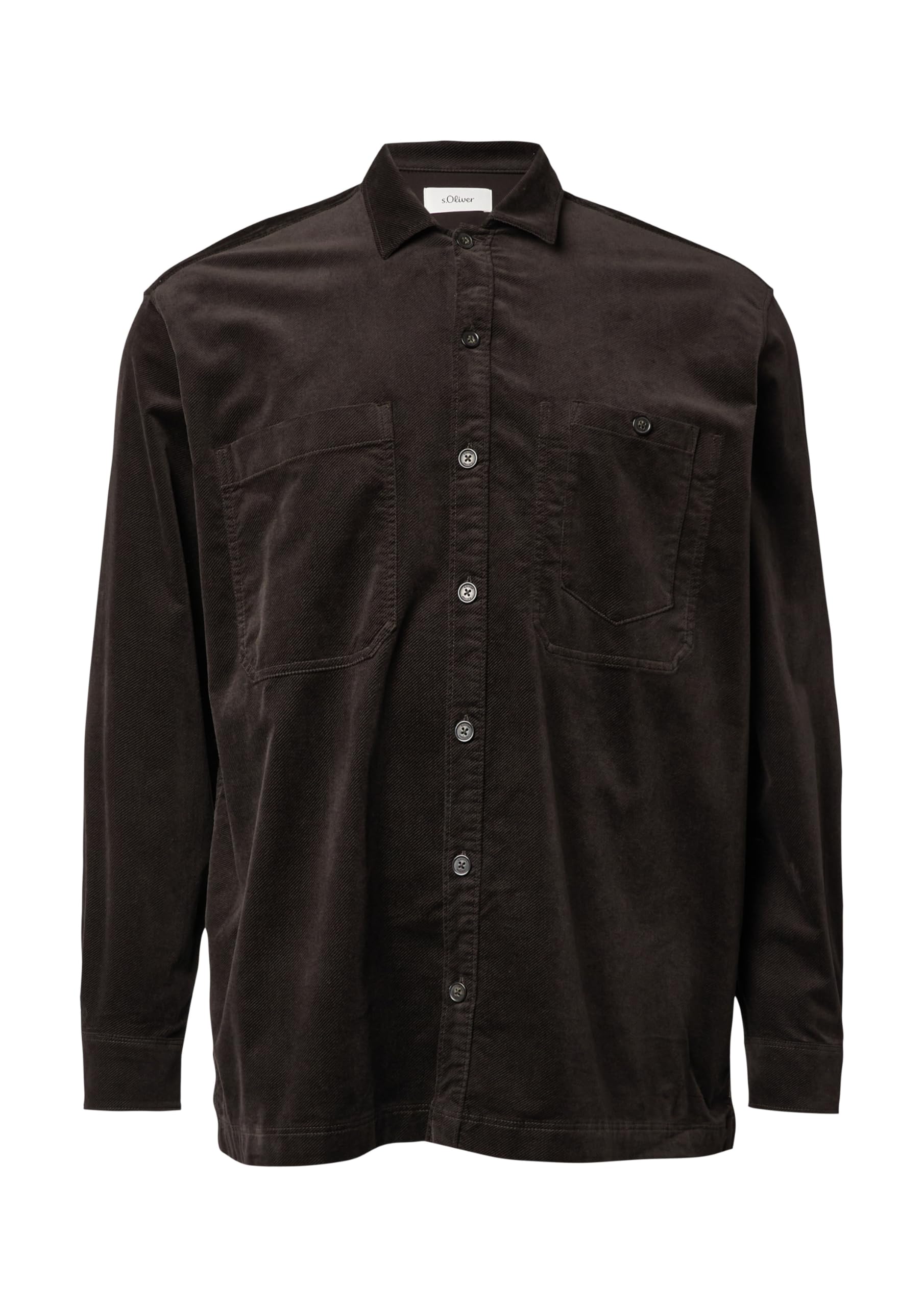 s.Oliver Herren 2176914 Feincord Overshirt
