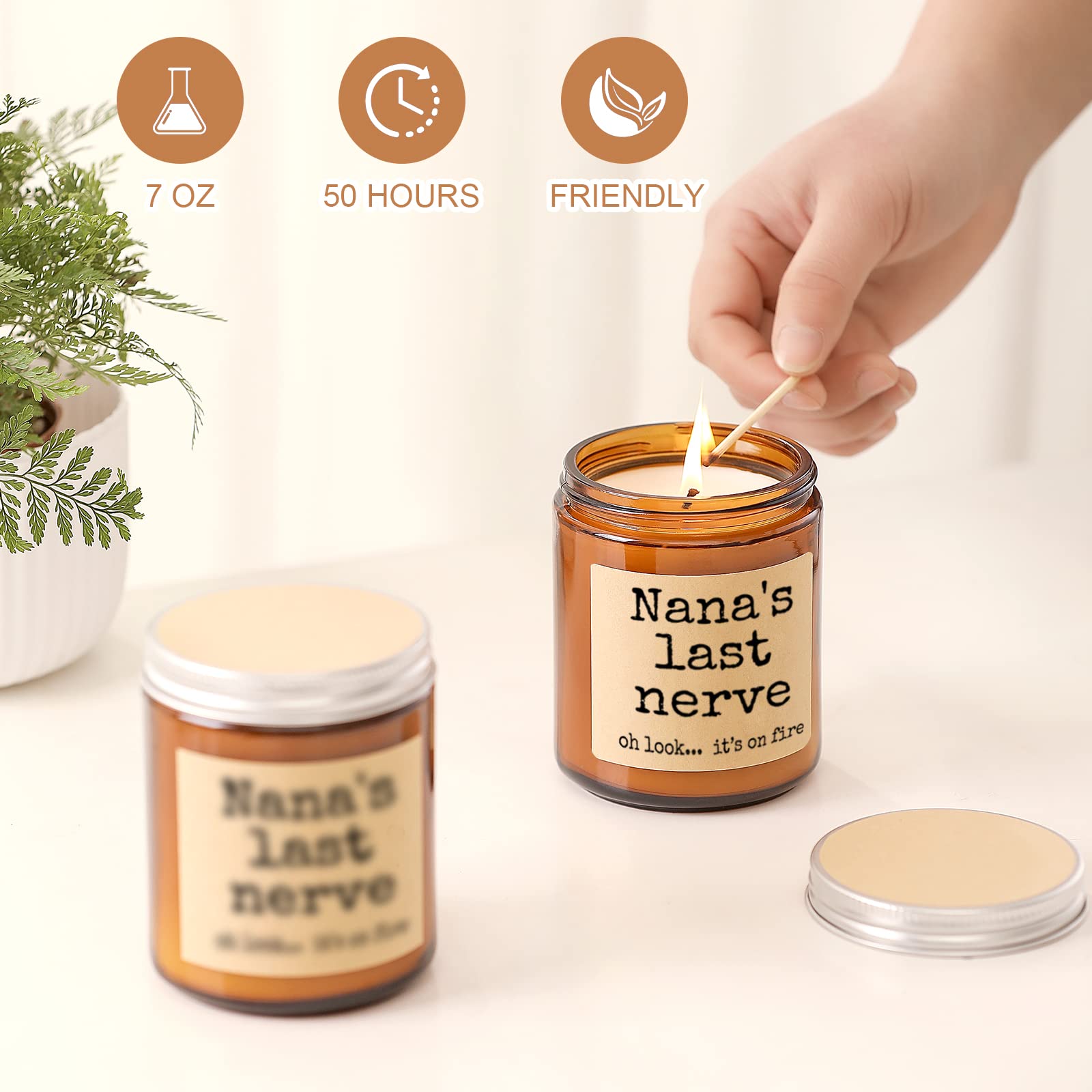 Vela De Nana, Regalos De Abuela De Nietos, Regalos De Nueva Abuela Para Cumpleaños, Regalos De Nana Para Mujeres, Regalos De Mejor Abuela Para Regalos De Cumpleaños De Abuela Para Regalos