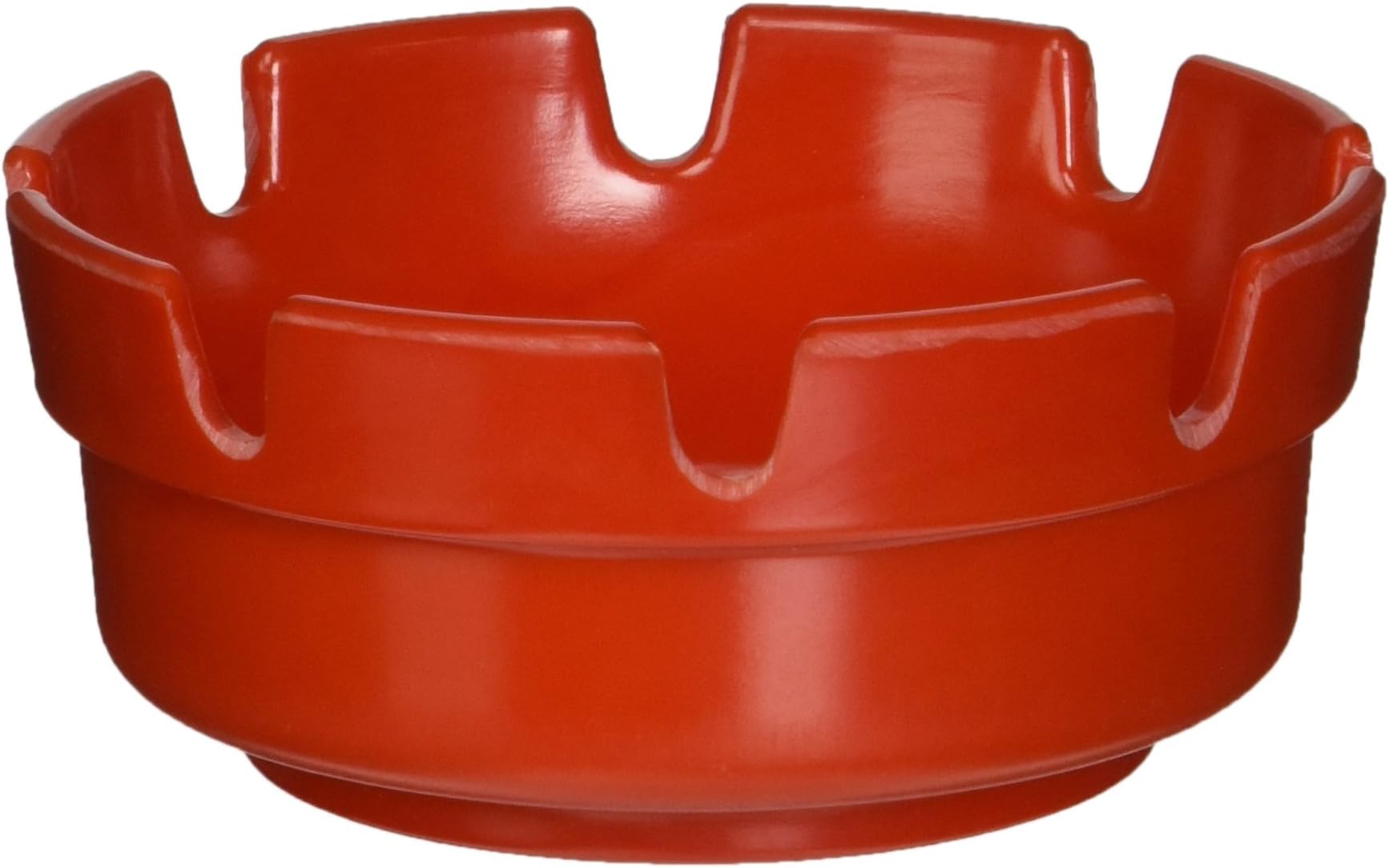 Winco 12 Piece Round Ashtray, 4-Inch, Red