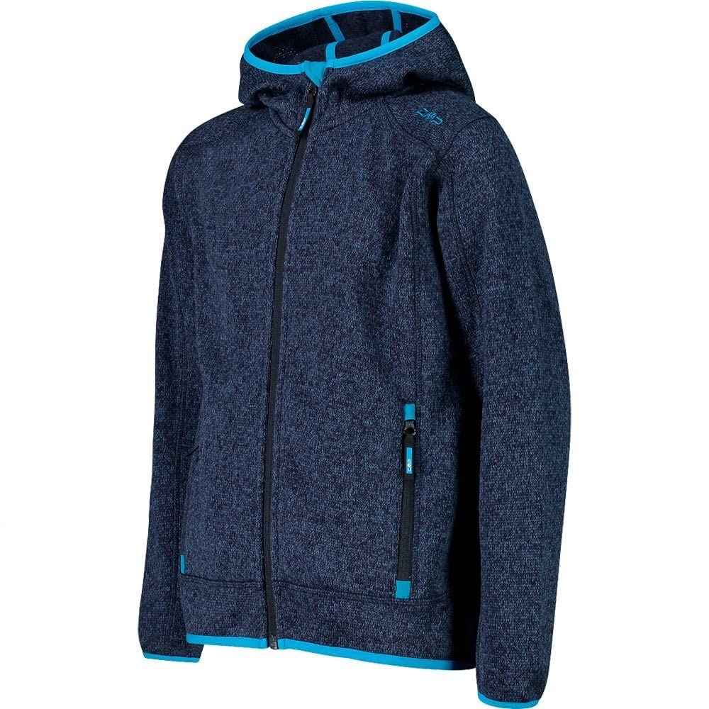CMP Kinder Knitted Hoodie Jacke Fleecejacke Fleecepullover