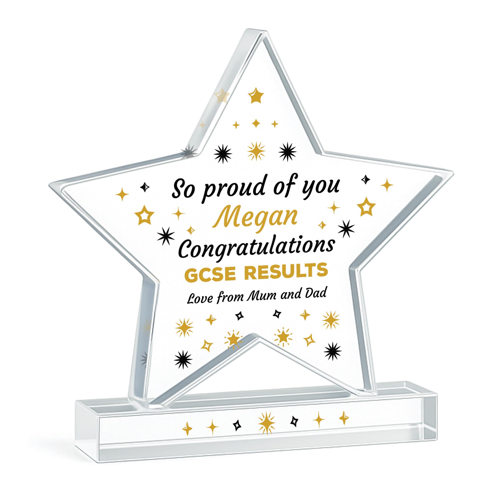 Red Ocean Personalised Congratulations GCSE Results Day Gifts For Her Him Well Done On Your Exam Results Passed GCSEs Gift For Son Daughter