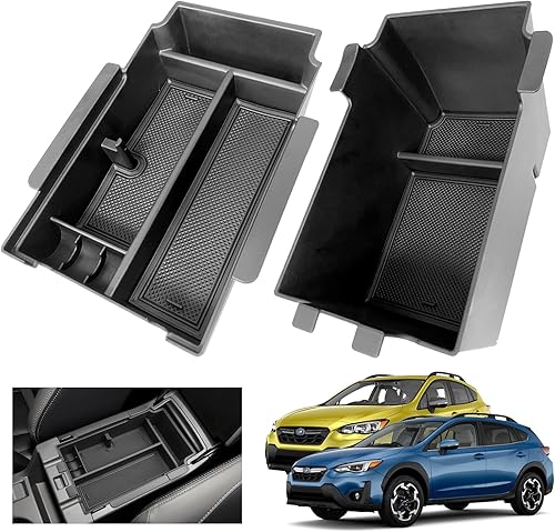 Miniatura 1 de Bandeja organizadora de consola central Crosstrek 2024 para Subaru Crosstrek 2024 Impreza 2024 Caja de almacenamiento para Crosstrek 2024 Accesorios