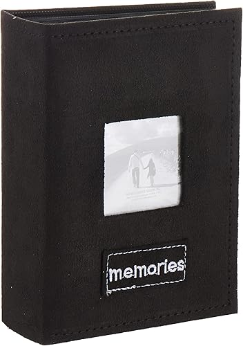 Miniatura 1 de Pioneer álbumes de fotos ptch-100bordado Parche Faux Suede 100-pocket álbum de fotos color negro