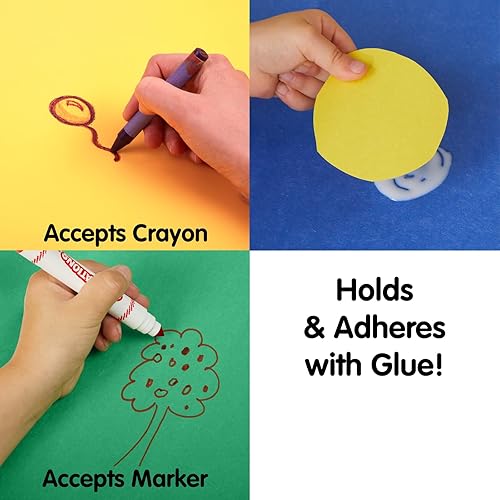 Miniatura 6 de Colorations Paquete de papel de construcción 9 x 12 pulgadas 2200 hojas colores surtidos papel de construcción pesado papel de construcción a granel