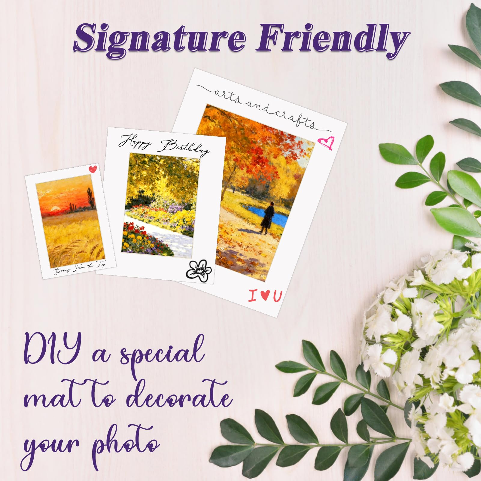 Best Picture Frame Mat Picks for 2026 1 ZBEIVAN 12 Sets White Picture Mats with Core Bevel Cut Frame Mattes for Pictures — product photo