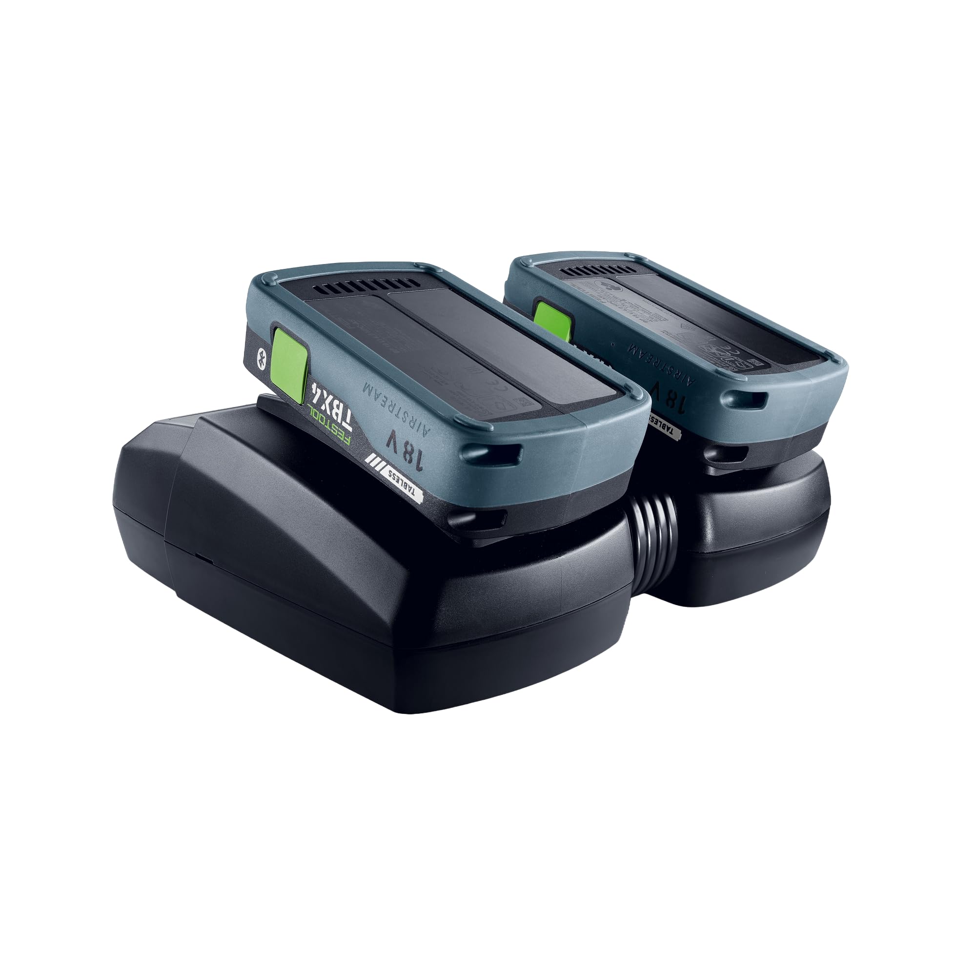 Festool Batteria 18 V / 4,0 Ah BP 18 TBX 4 C-ASI – Tecnologia Tabless, Bluetooth e Funzione AIRSTREAM
