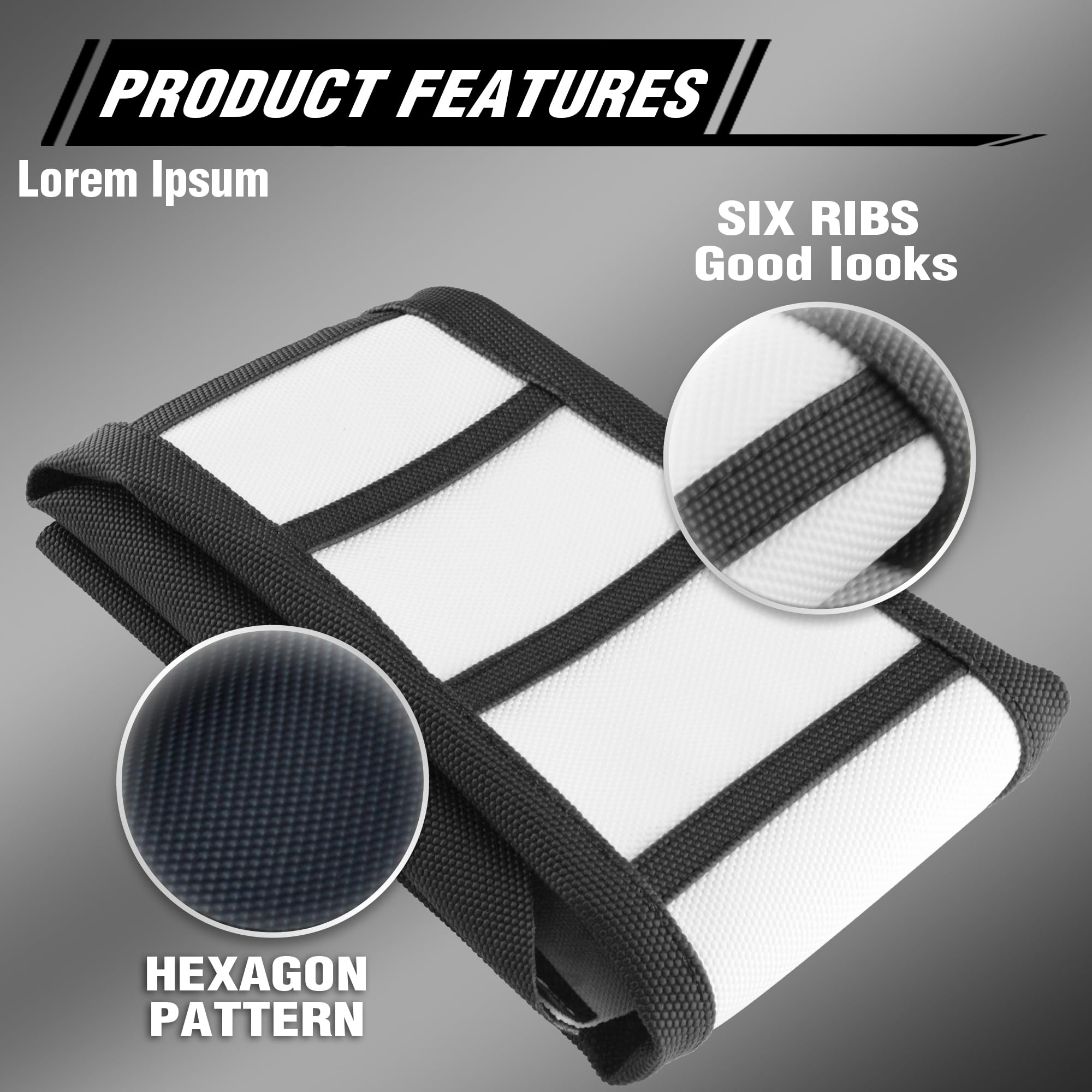 Fewfuss Dirt Bike Sitzbezug - Universal Wasserdicht 85x45cm Schwarz